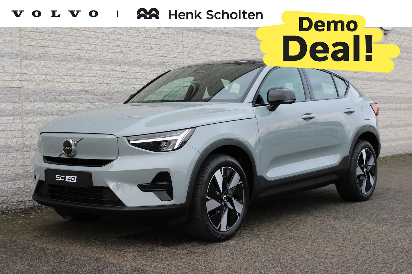 Volvo EC40 - Single Motor Extended Range Plus | Demo Deal | Vapour Grey | Textiel City Canvas | Panoram - AutoWereld.nl