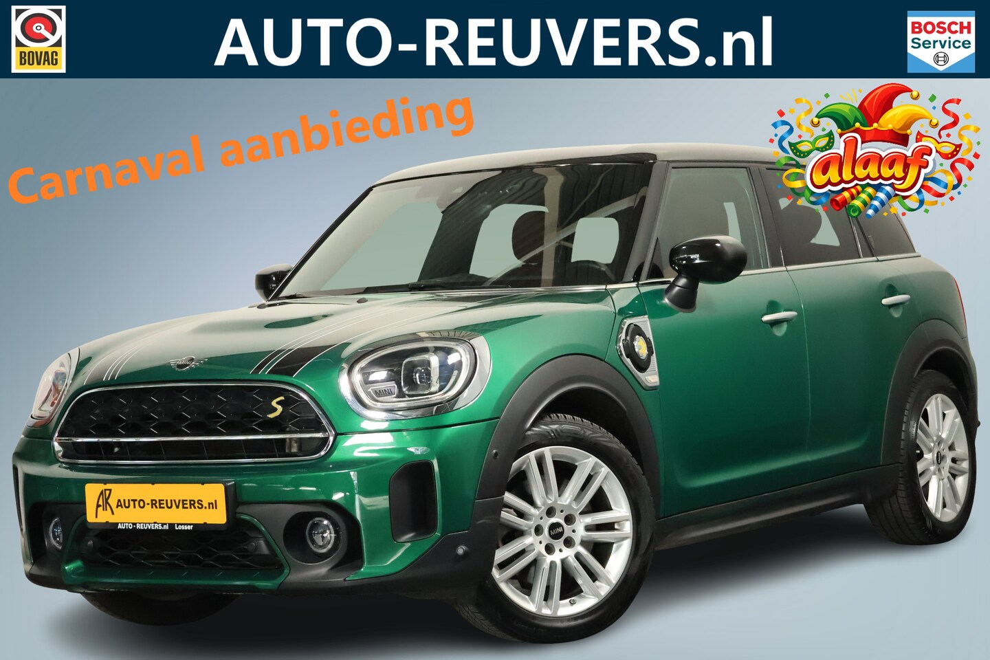 MINI Countryman - Mini 2.0 Cooper S E ALL4 MINI Yours ACC / Navigatie / Carplay / Leder / Camera - AutoWereld.nl