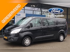 Ford Transit Custom - 290 2.2TDCI L2 DUBBEL CABINE 6-PERSOONS STOELVERWARMING AIRCO NAVI CAMERA TREKHAAK PARK-SE