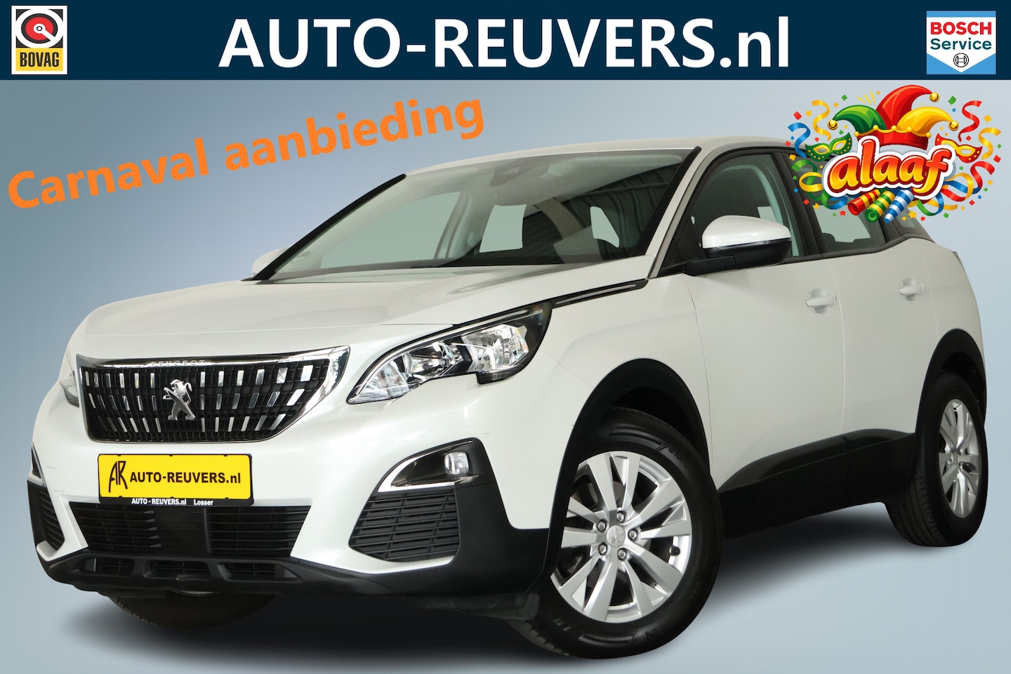 Peugeot 3008 - 1.2 PureTech Active / Navi / CarPlay / Cruisecontrol / Trekhaak - AutoWereld.nl