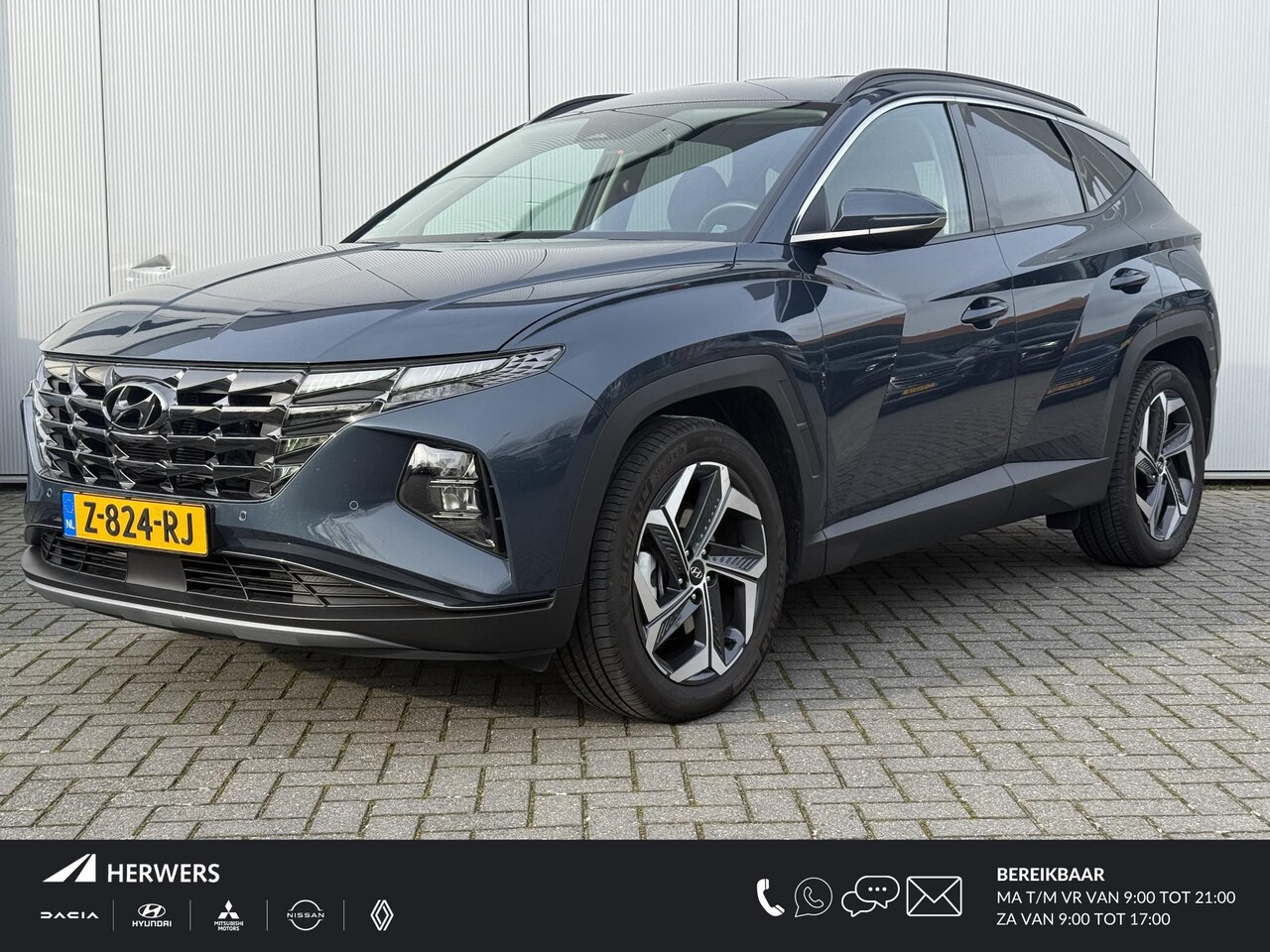 Hyundai Tucson - 1.6 T-GDI HEV Comfort Smart / NL auto 230 pk  / Afneembare Trekhaak 1650 kg Trekgewicht  / - AutoWereld.nl