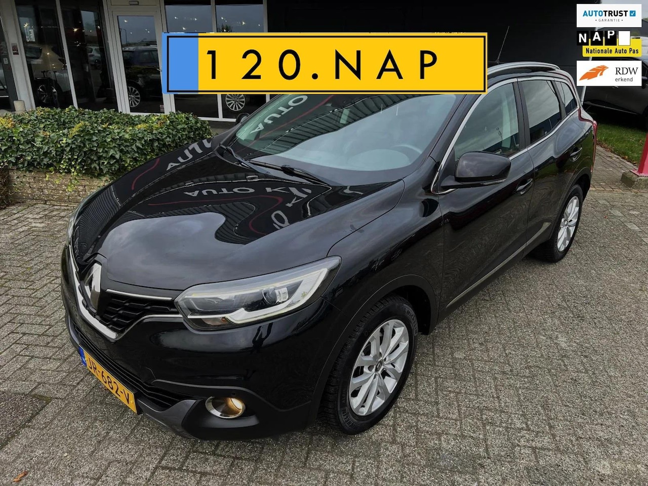 Renault Kadjar - 1.2 TCe Intens ECC/NAVI/CRUIS/LED/LEDER/PDC - AutoWereld.nl