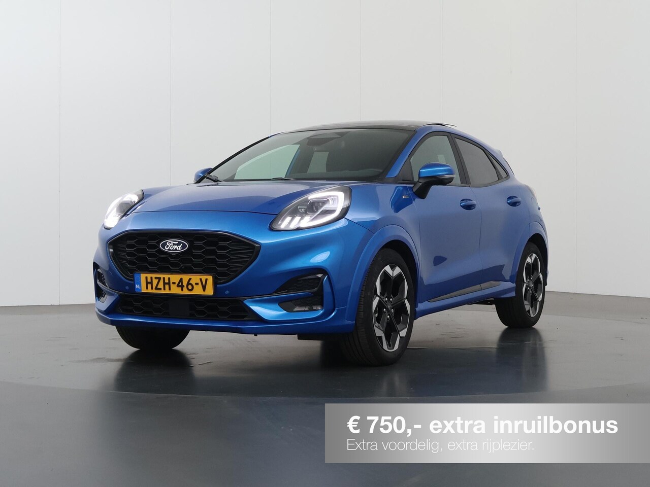 Ford Puma - 1.0 EcoBoost Hybrid ST-Line X | Facelift | Trekhaak | Panoramadak  | Winterpakket | Cruise - AutoWereld.nl