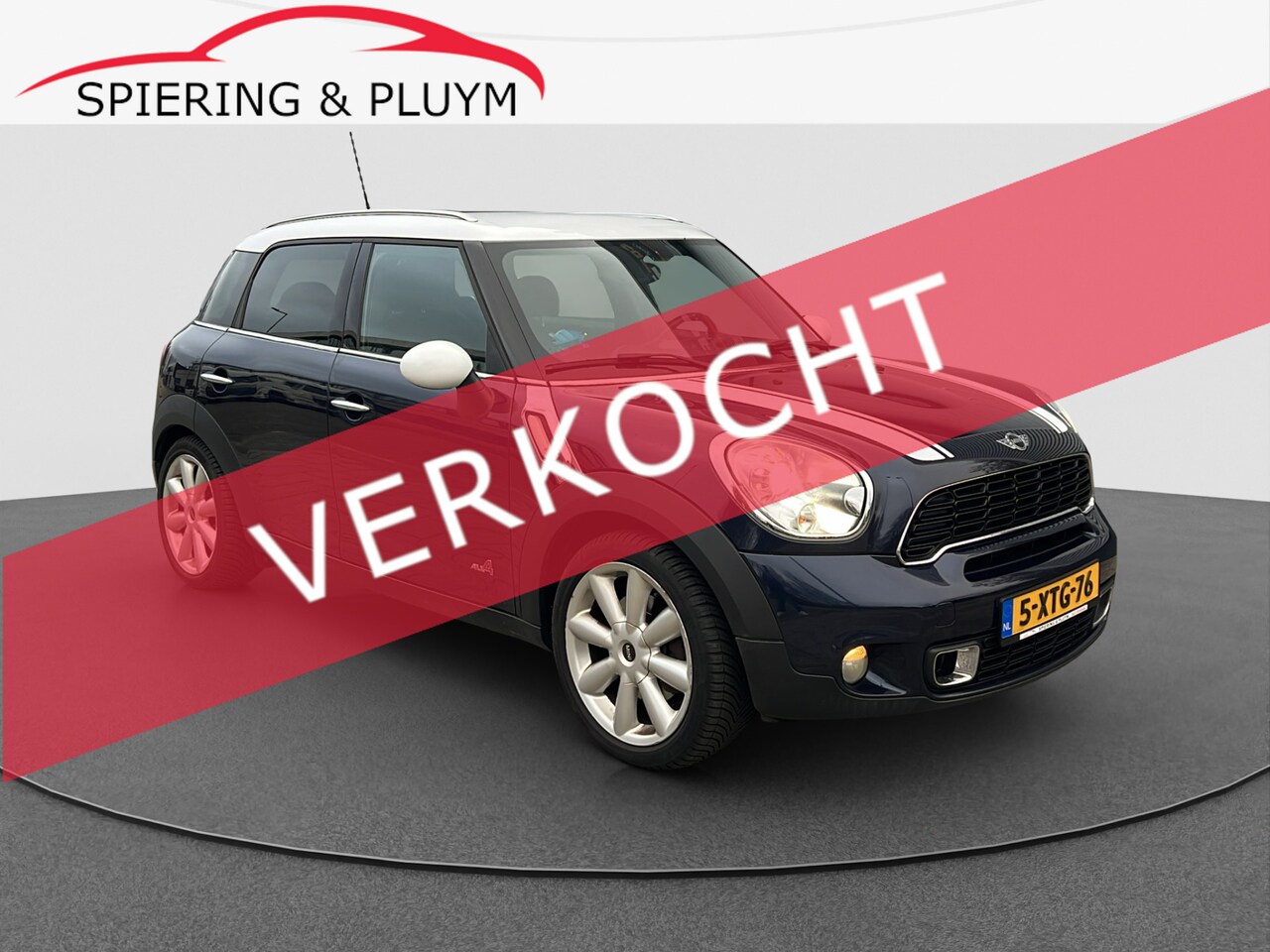 MINI Countryman - Mini 1.6 Cooper S ALL4 Chili | Leder | Navi | Goed onderhouden | - AutoWereld.nl