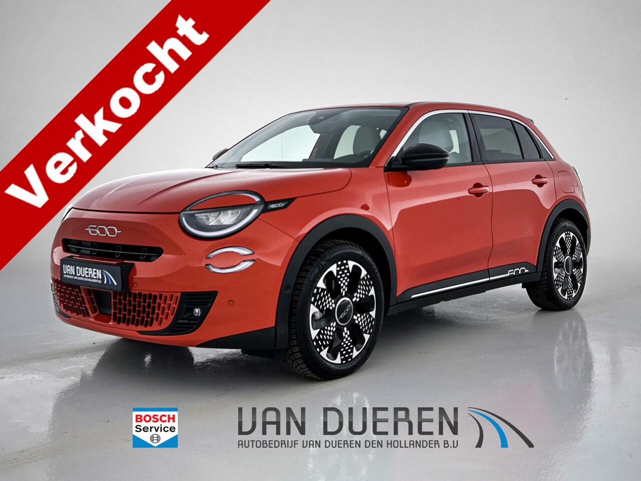 Fiat 600e - La Prima 54 kWh Leder, Carplay, Adaptive Cruise - AutoWereld.nl