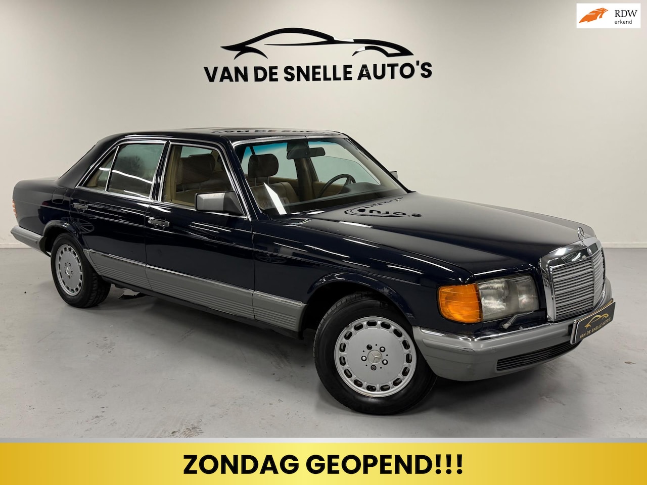 Mercedes-Benz S-klasse - 280 SE INTERIEUR NIEUWSTAAT/AIRCO/TREKHAAK - AutoWereld.nl