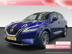 Nissan Qashqai - 1.3 MHEV 160PK AUTOMAAT ACENTA PANODAK CARPLAY TEL LED CRUISE PDC NAP
