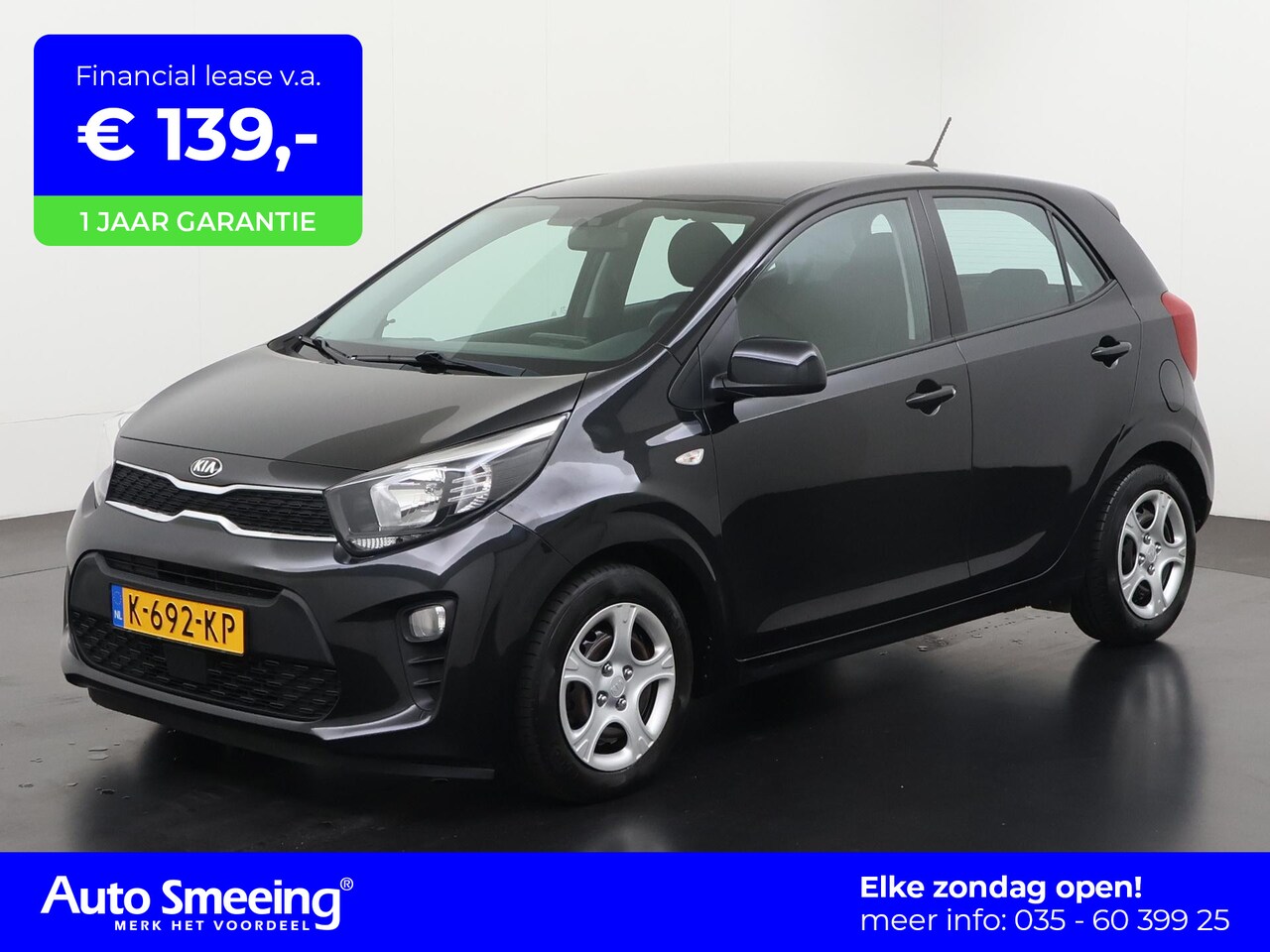 Kia Picanto - 1.0 DPi ComfortLine | Airco | Bluetooth | 12 mnd Garantie | - AutoWereld.nl