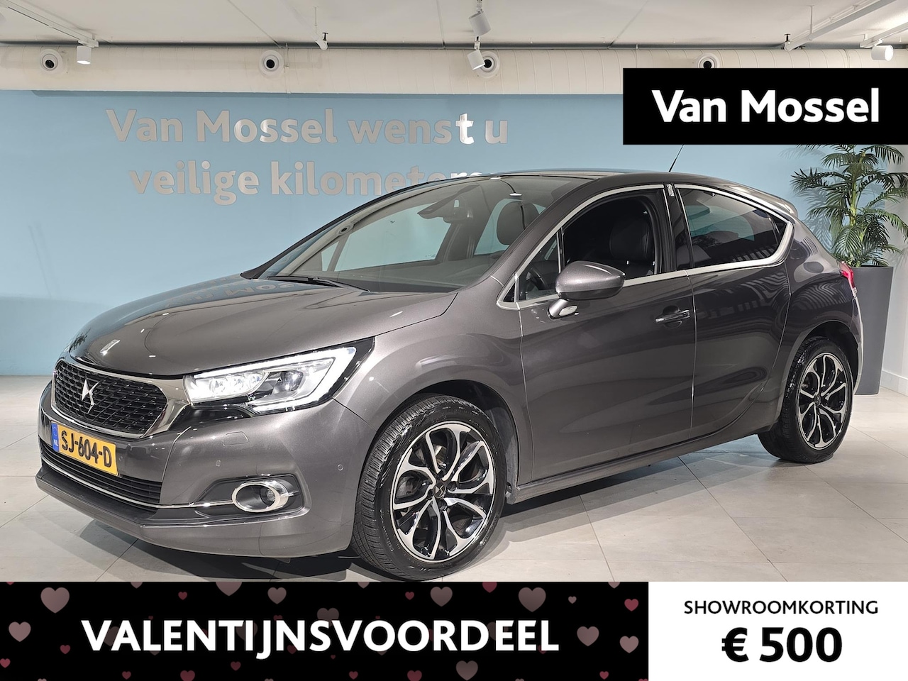 DS 4 - 1.6 THP Chic AUTOMAAT | KEYLESS | TREKHAAK | CAM | APPLE CARPLAY ANDROID AUTO - AutoWereld.nl