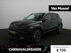 Jeep Avenger - Summit 54 kWh | Led Verlichting | 18'' lichtmetalen velgen | lederen stoelen |