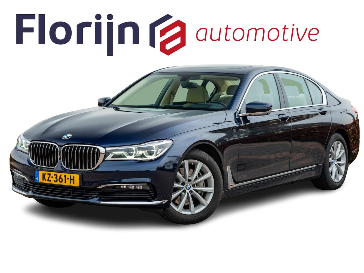 BMW 7-serie - 740i High Executive | 56000km | Org NL | Schuifdak | Afn Trekhaak | Luchtvering | Volleder - AutoWereld.nl