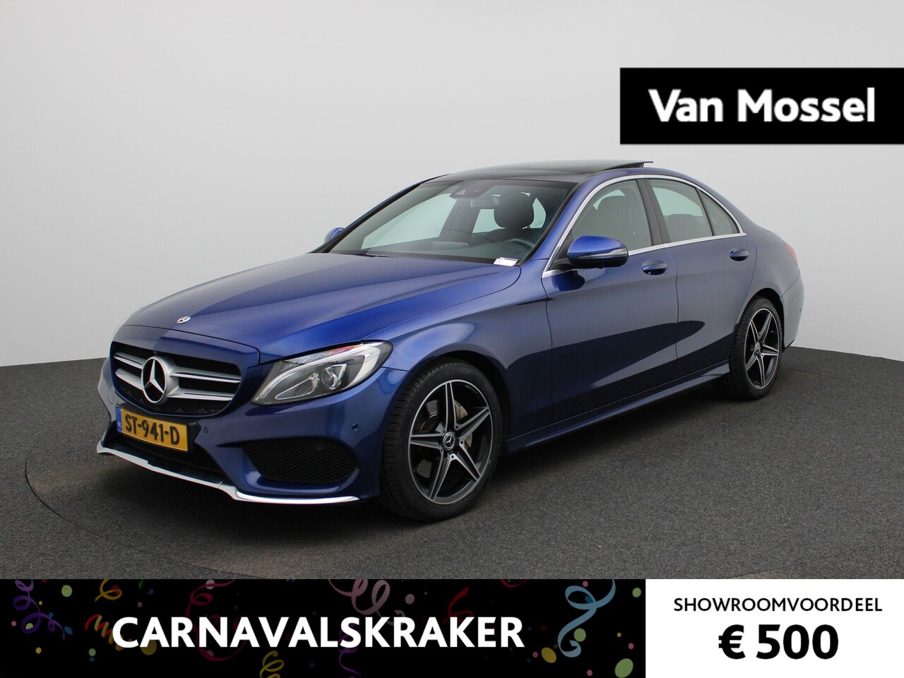 Mercedes-Benz C-klasse - 180 Sport Edition | Automaat | Climate Control | Panoramadak | Achteruitrijcamera | Cruise - AutoWereld.nl