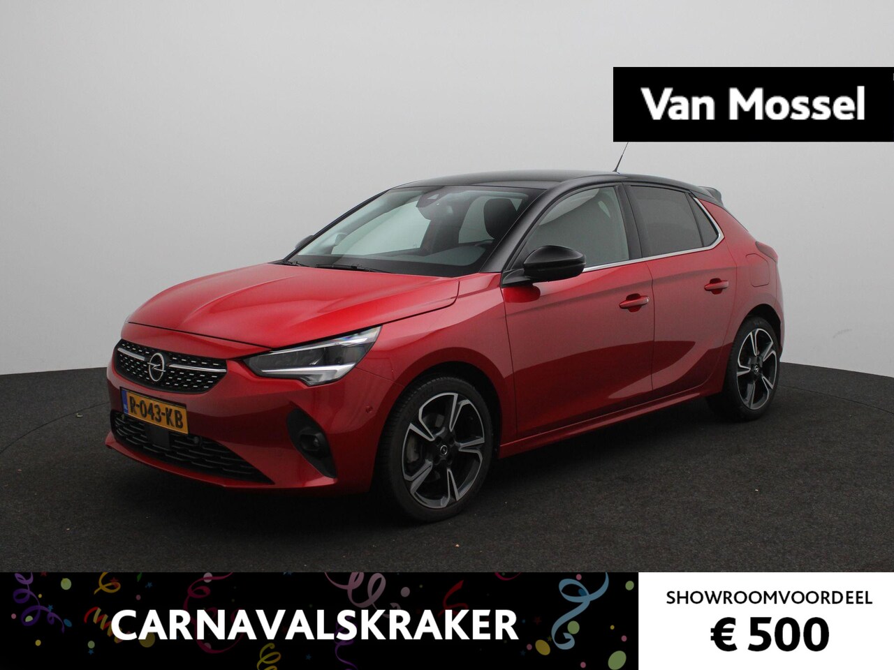 Opel Corsa - 1.2 Elegance | Camera | Apple Carplay/Android Auto | 17" Lichtmetalen velgen | Zwart dak - AutoWereld.nl