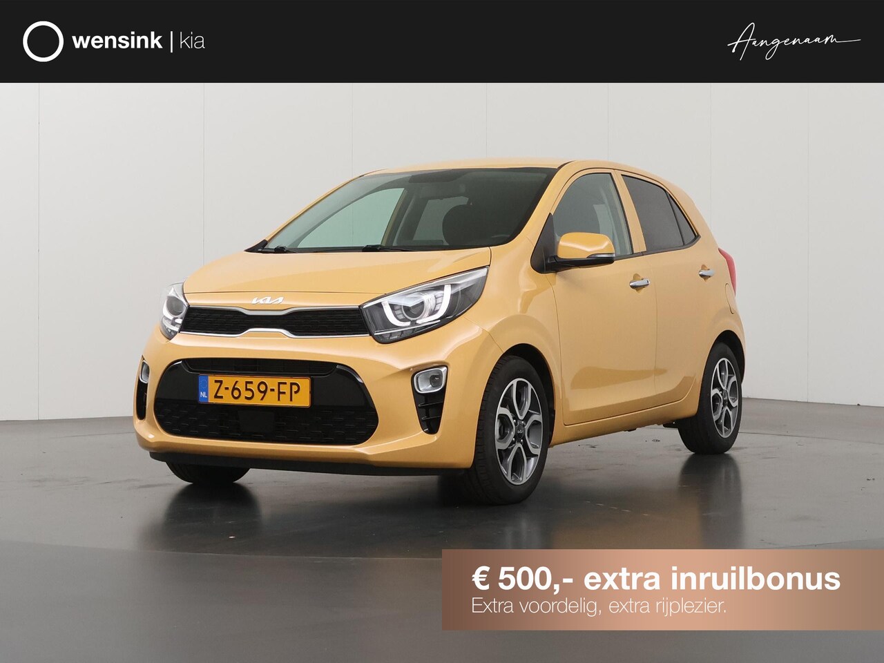 Kia Picanto - 1.0 DPi DynamicPlusLine | Navigatie | Parkeercamera | Climate Control | Keyless Go | - AutoWereld.nl