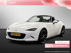 Mazda MX-5 - 1.5 SKYACTIV-G 132PK GT-M BLACK&WHITE NAVI FULL LED CAMERA LEDER PDC NL-AUTO NAP