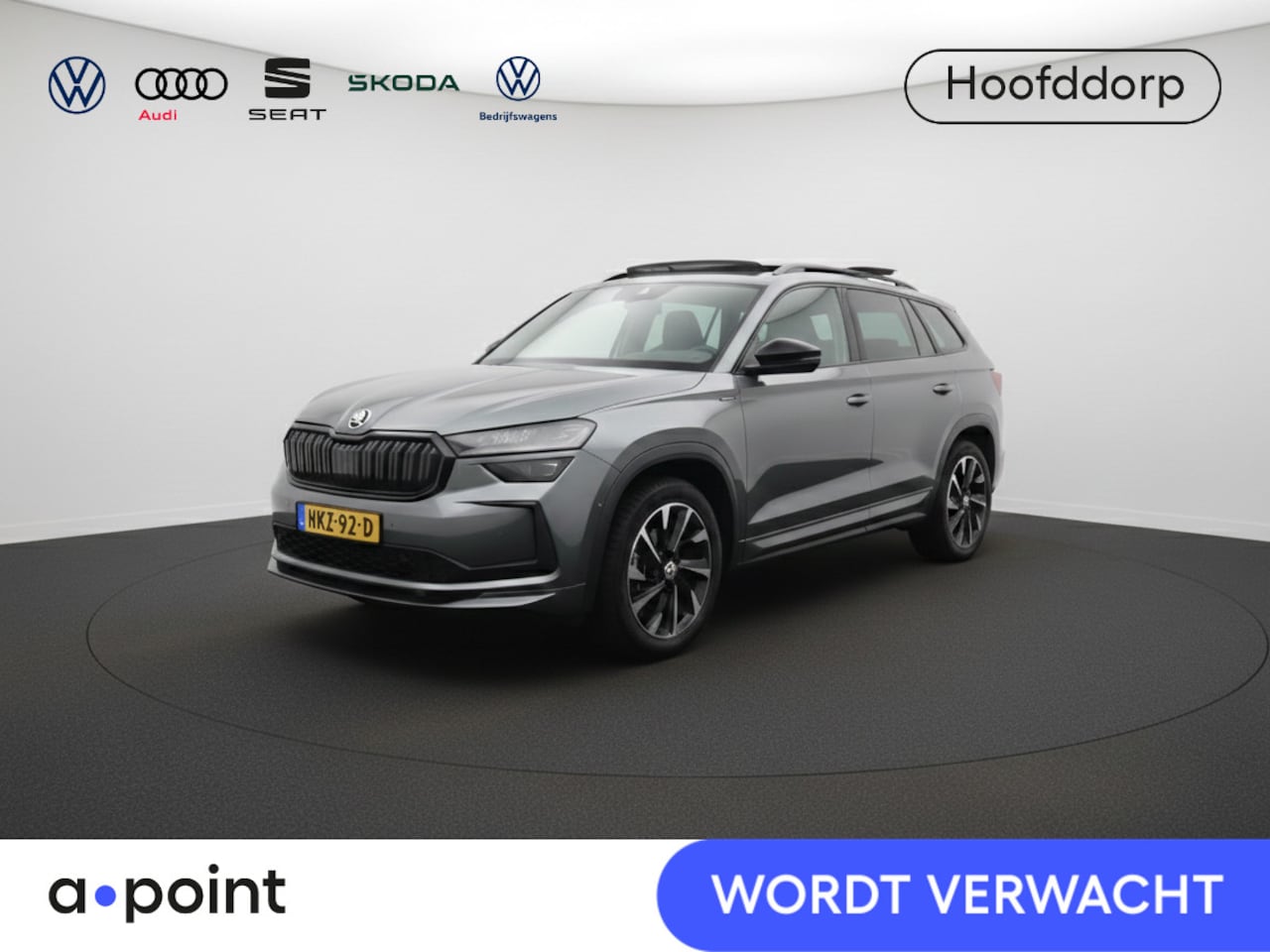Skoda Kodiaq - 1.5 TSI PHEV Sportline Business 204 pk Automaat (DSG) | Verlengde garantie | Navigatie | P - AutoWereld.nl