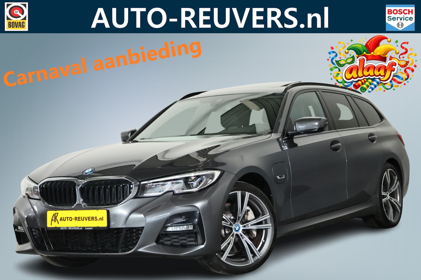 BMW 3-serie Touring - 330e M-Sport Panorama / Opendak / Laser-LED / HUD / CarPlay - AutoWereld.nl