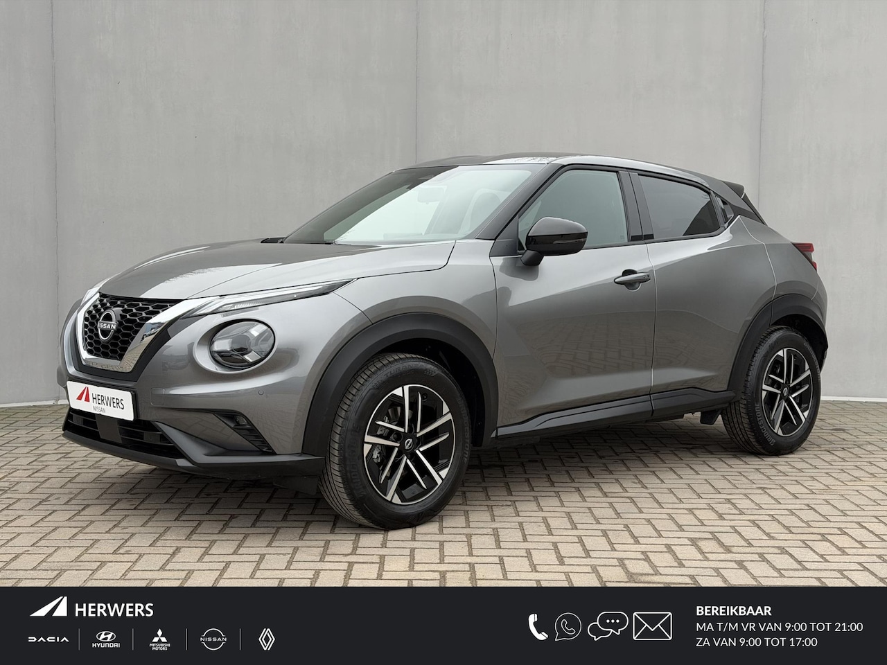 Nissan Juke - 1.0 DIG-T N-Connecta / Fabrieksgarantie tot 4-2028 / Navigatie / Camera / Stoel Verwarming - AutoWereld.nl