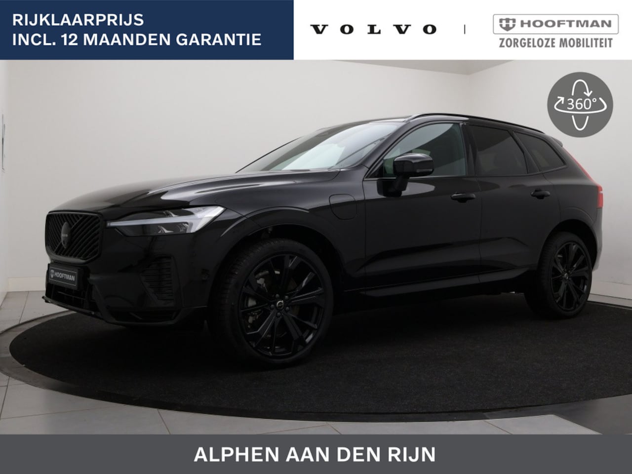 Volvo XC60 - T8 PLUG-IN HYBRID BLACK EDITION ULTRA *NIEUW MODEL* H/K HEAD-UP - AutoWereld.nl