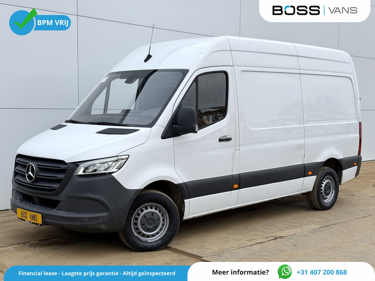 Mercedes-Benz Sprinter - 314 2.2 CDI Automaat L2H2 LED Climate Control Cruise Control Carplay Camera - AutoWereld.nl
