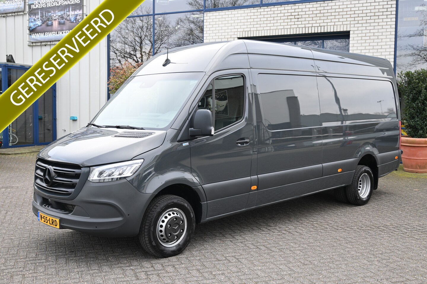 Mercedes-Benz Sprinter - 519 CDI L3H2 3500 KG trekhaak, LED, Geveerde stoel - AutoWereld.nl
