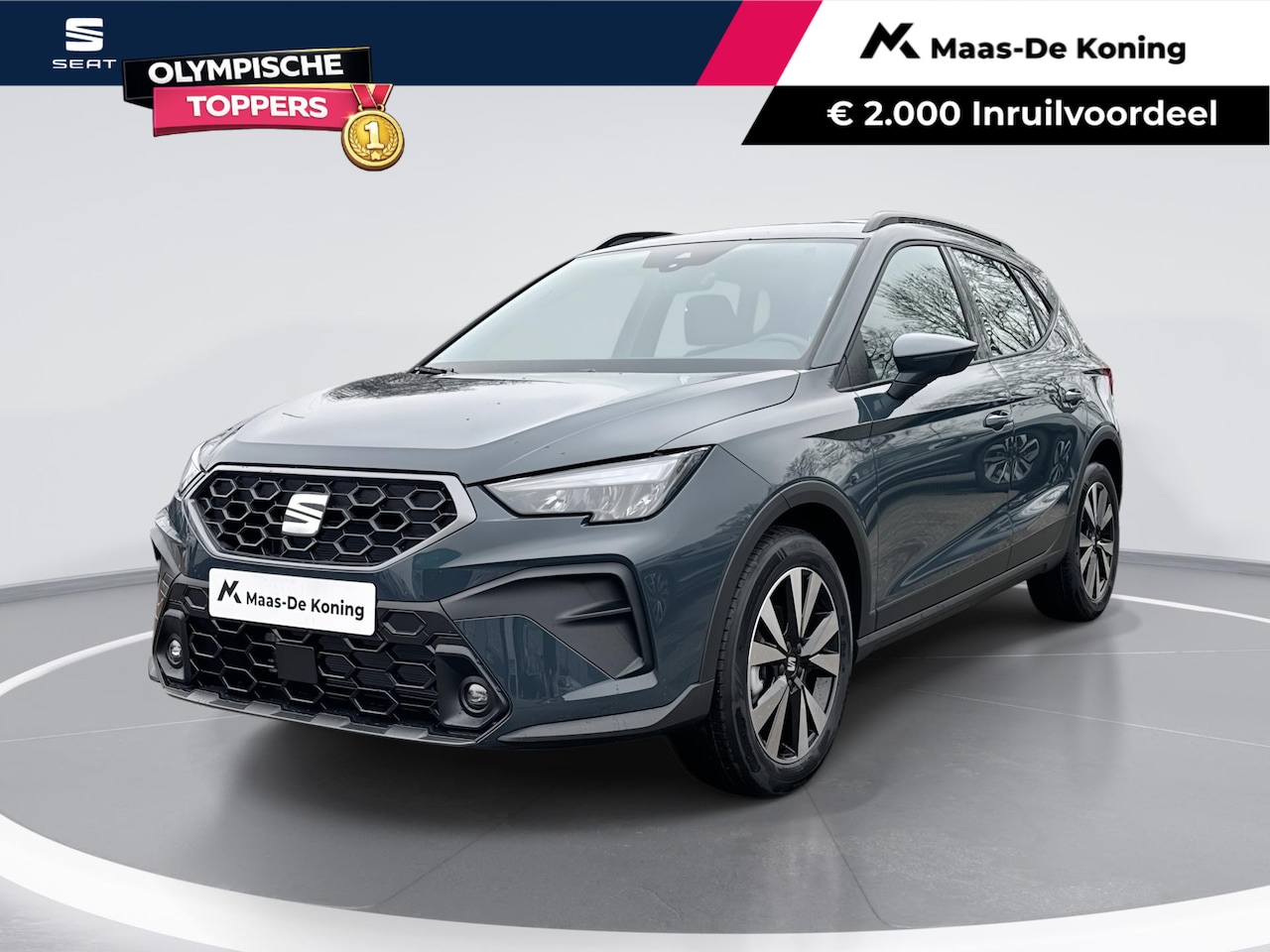 SEAT Arona - 1.0 EcoTSI Style 95 PK l Safe & Drive Pack M l 17" Dynamic Velgen | 2000,- inruilpremie!! - AutoWereld.nl