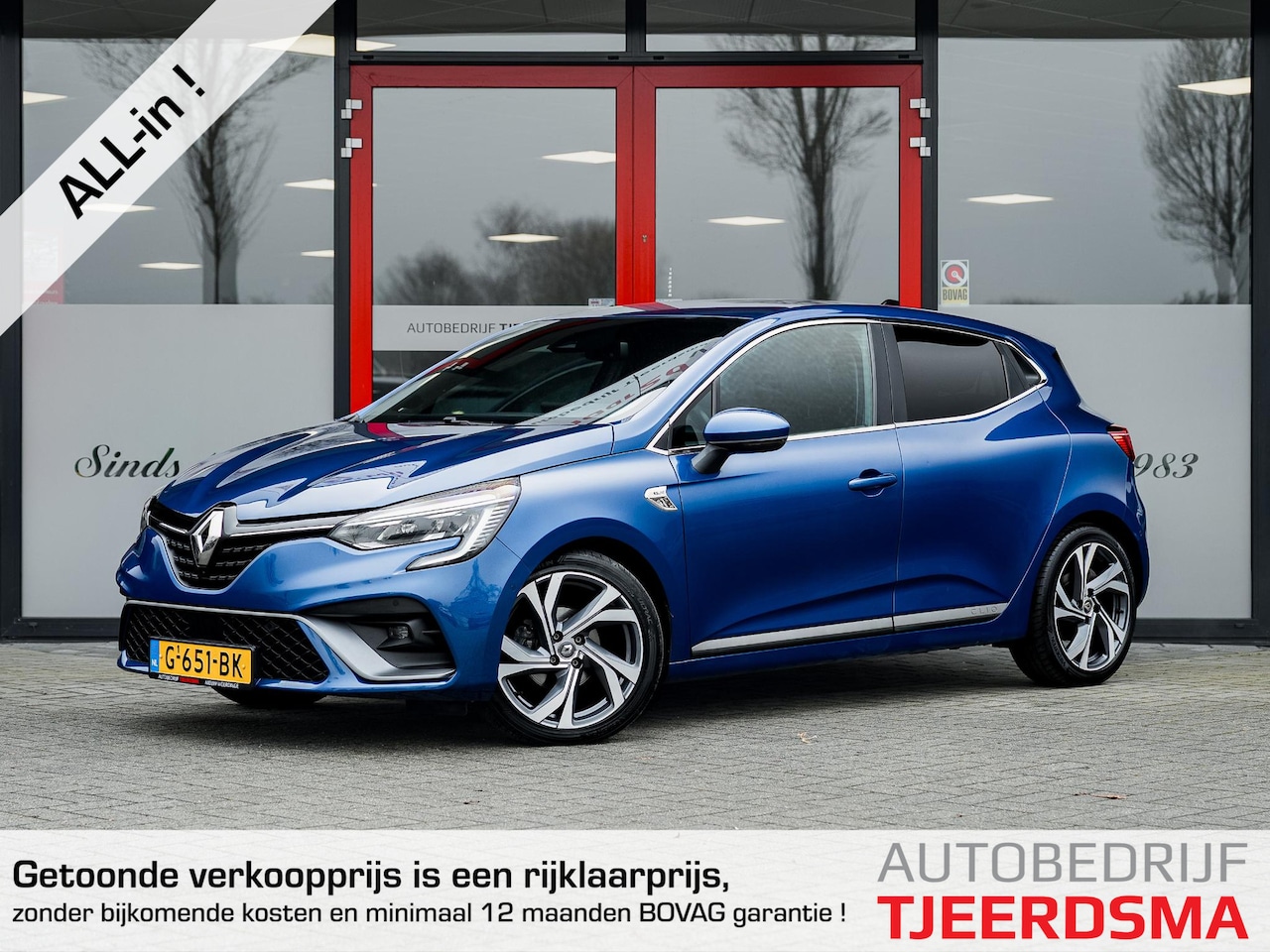 Renault Clio - 1.0 TCe R.S. Line 2e Eigenaar | NL Auto | Bose Audio | Dode Hoek | 360 Camera | LED Koplam - AutoWereld.nl