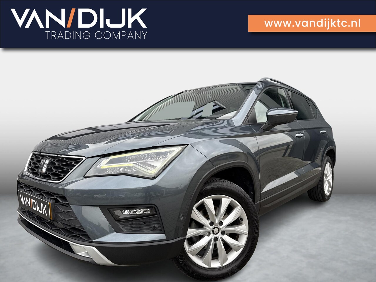 SEAT Ateca - 1.0 EcoTSI Style Business Intense ✓Virtal Cockpit ✓Full LED ✓Navigatie ✓Camera ✓Climate ✓C - AutoWereld.nl