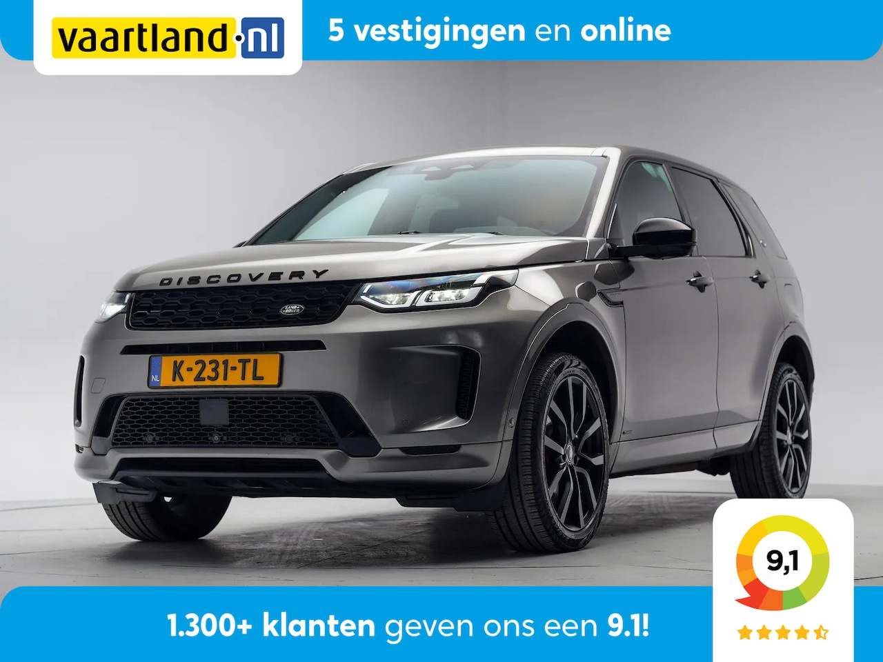 Land Rover Discovery Sport - P300e PHEV AWD R-Dynamic S Aut. [ Leder Stoelverwarming Head-up LED ] - AutoWereld.nl