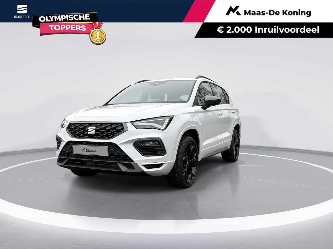 SEAT Ateca - FR Business Intense 1.5 TSI 110 kW / 150 PK SUV 7 versn. DSG | 19'' Lichtmetalen Velgen | - AutoWereld.nl