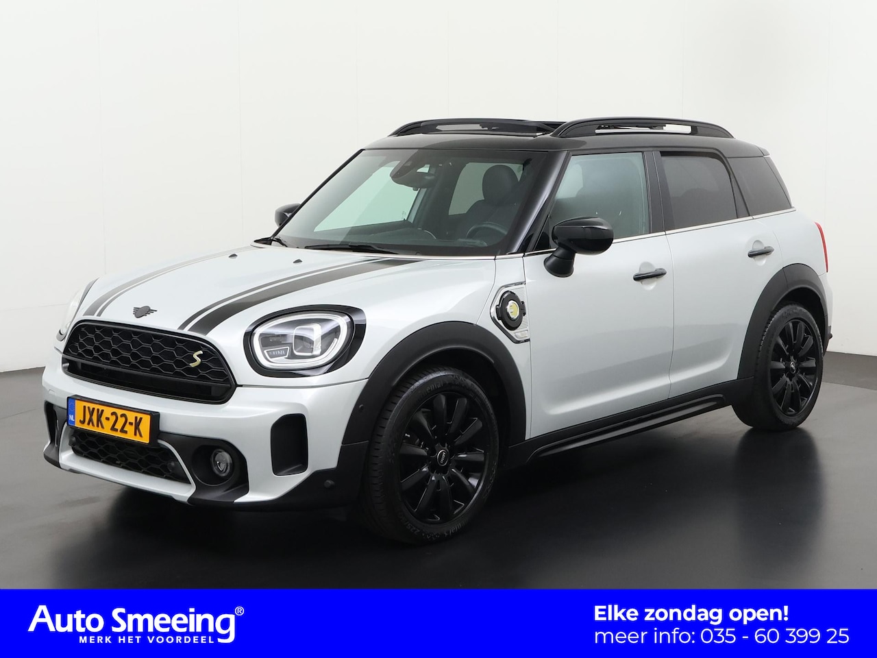 MINI Countryman - Mini Cooper S E ALL4 | Panoramadak | Leder | Head up | Zondag open! - AutoWereld.nl