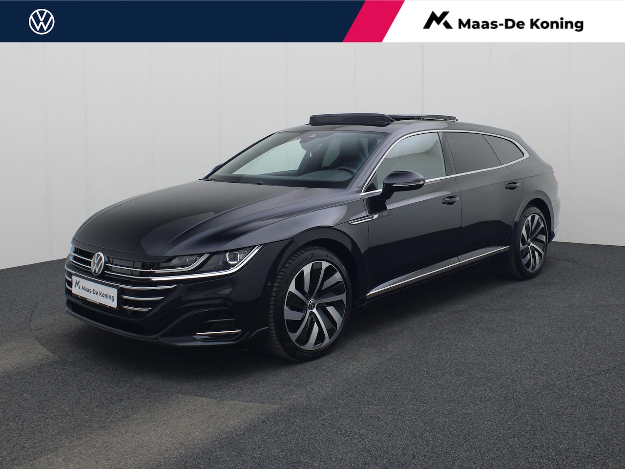 Volkswagen Arteon Shooting Brake - 1.4TSIeHybrid 160kW/218PK R-Line DSG · Panoramadak · 360°Camera + Parkeersensoren · Leder - AutoWereld.nl