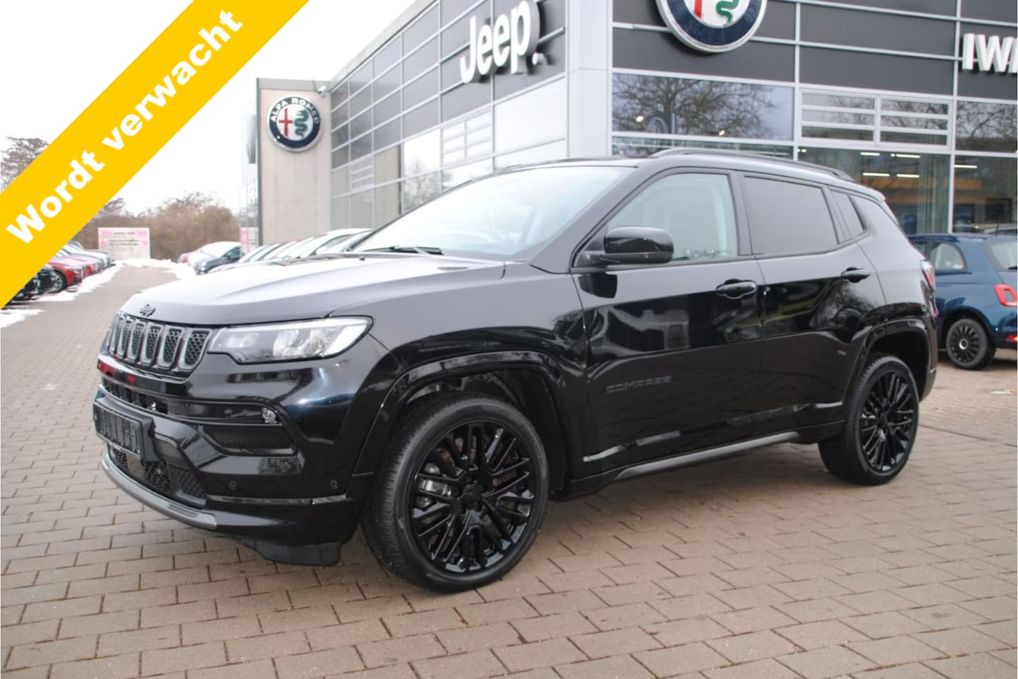 Jeep Compass - 1.5T e-Hybrid High Altitude 1450KG trekgewicht/Stoel+stuur verwarming. - AutoWereld.nl