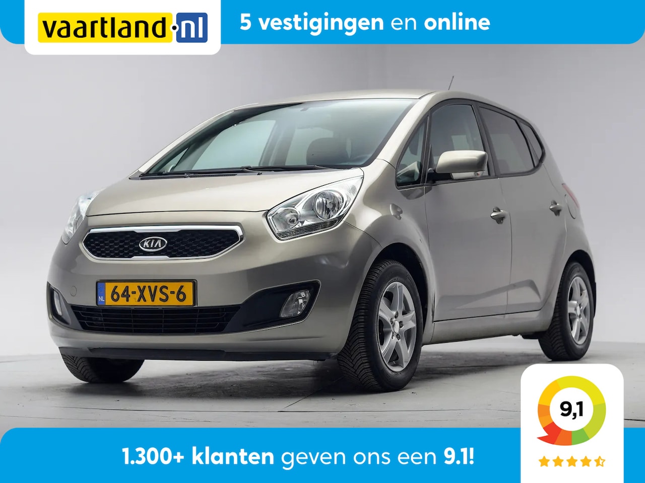 Kia Venga - 1.6 CVVT Superpack [ Afn. trekhaak Climatecontrol ] - AutoWereld.nl