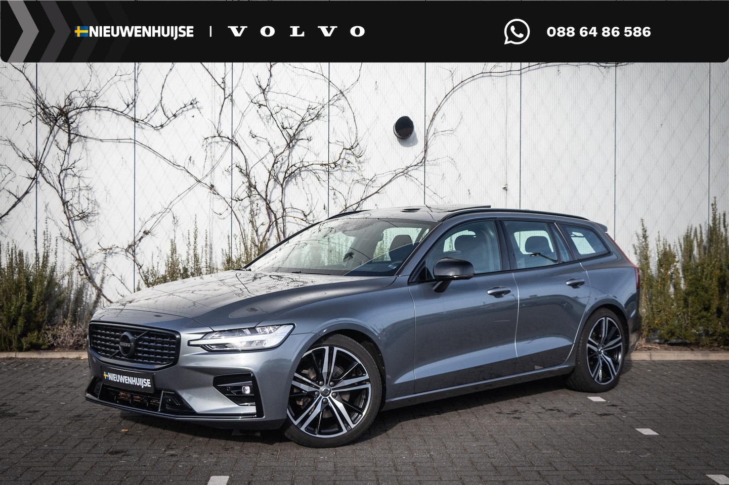 Volvo V60 - 2.0 T4 R-Design | Adaptieve Cruise Control | Schuif - / Kanteldak | Sportstoelen | Trekhaa - AutoWereld.nl