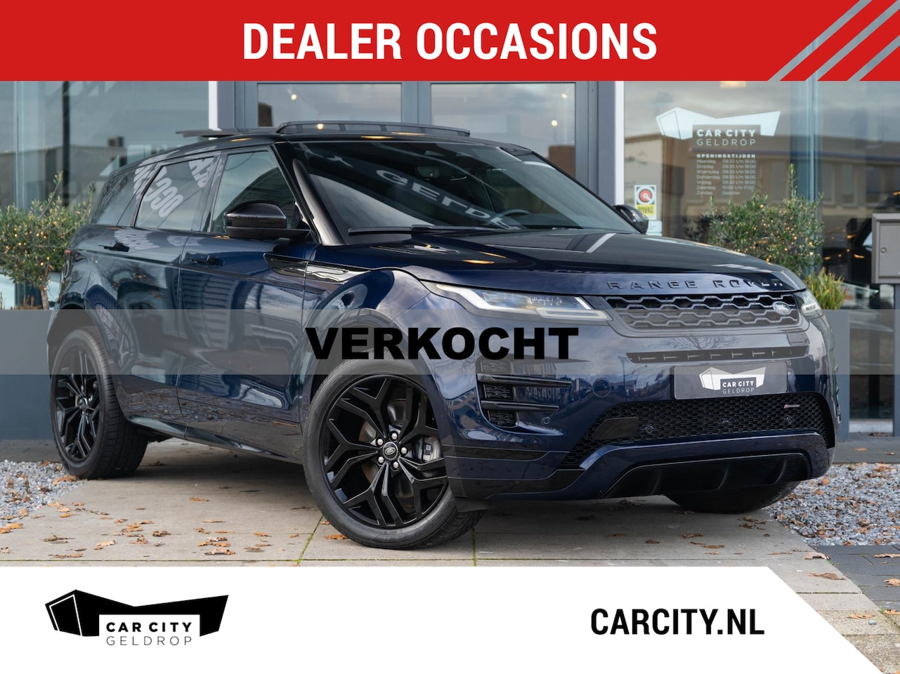 Land Rover Range Rover Evoque - 1.5 P300e AWD R-Dynamic SE / Pano / Memory / Meridian / Stoel verwarming - AutoWereld.nl