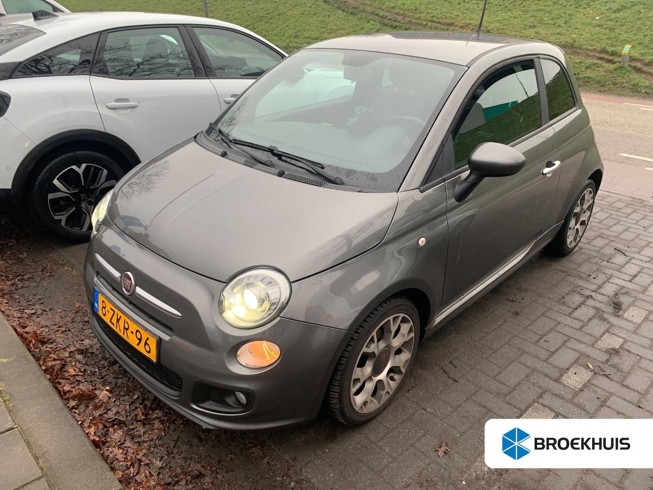 Fiat 500 - 0.9 TwinAir Turbo S Airco | Bluetooth | Leder | LMV 16" | - AutoWereld.nl