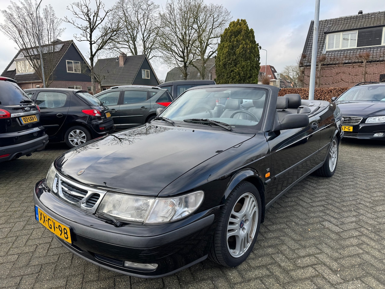 Saab 9-3 Cabrio - 2.0t SE Cabrio,Apk 21/8/26,Airco,Cruise,Leder,Nap - AutoWereld.nl