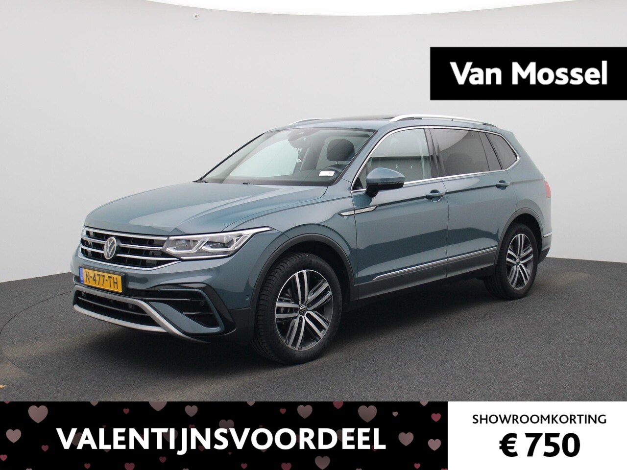 Volkswagen Tiguan Allspace - 1.5 TSI Elegance 7p. | Automaat  | Panoramadak | Trekhaak | Stoel/Stuur verwarming | Virtu - AutoWereld.nl