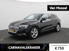 Audi e-tron - 55 quattro Advanced edition Plus 95 kWh | ACHTERUITRIJCAMERA | TREKHAAK | LEDEREN BEKLEDIN