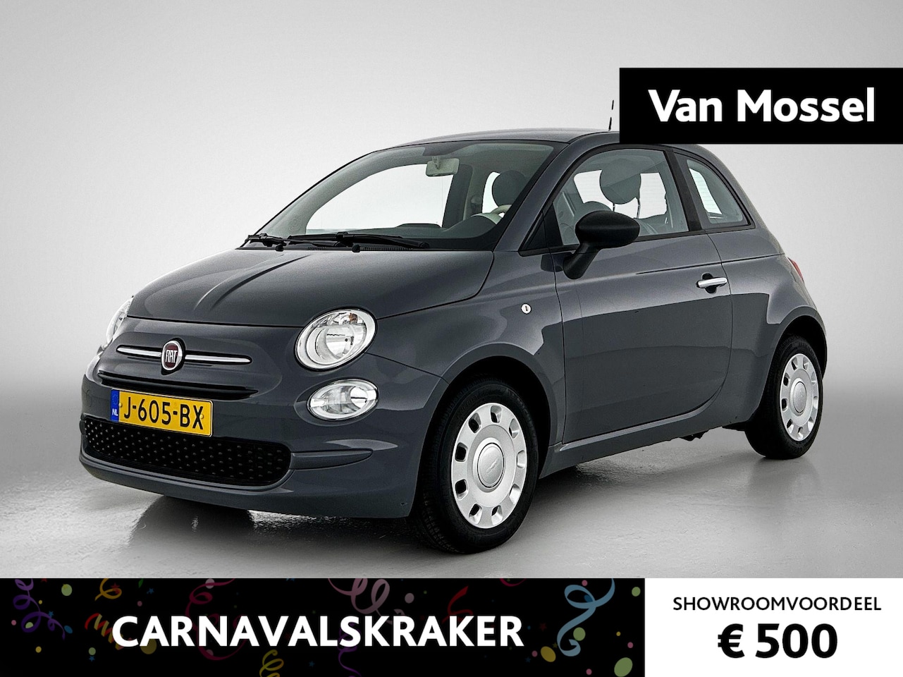 Fiat 500 - 1.0 Hybrid Pop | Airco | Elektrische ramen | Zuinig! - AutoWereld.nl
