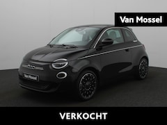 Fiat 500 - La Prima 42 kWh | Navigatie | Lederen bekleding | Parkeersensoren | Camera | Stoelverwarmi