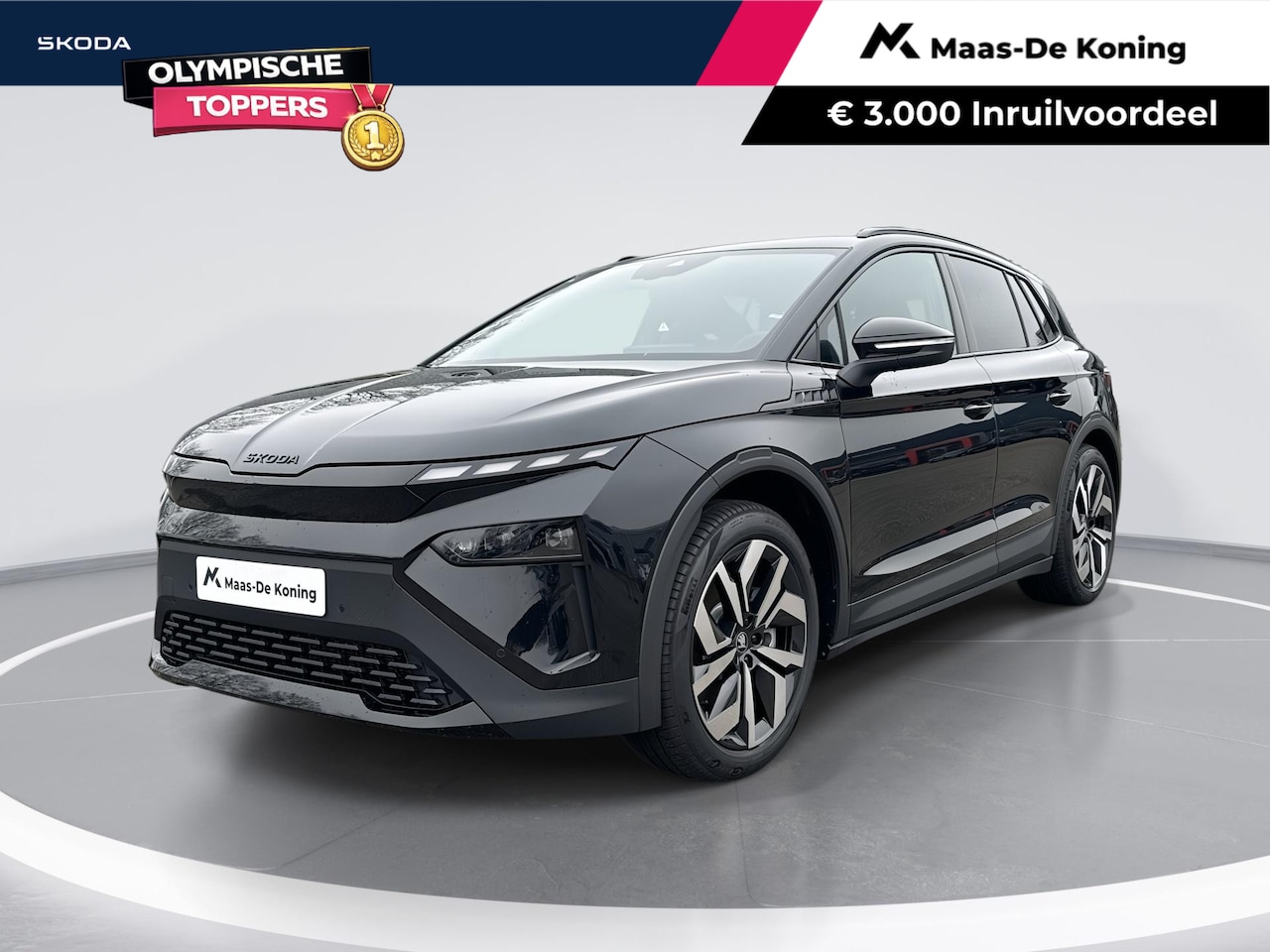 Skoda Elroq - Sportline Elektromotor 210 kW / 286 PK SUV Elektr. | Business Upgrade plus | 3000 euro inr - AutoWereld.nl