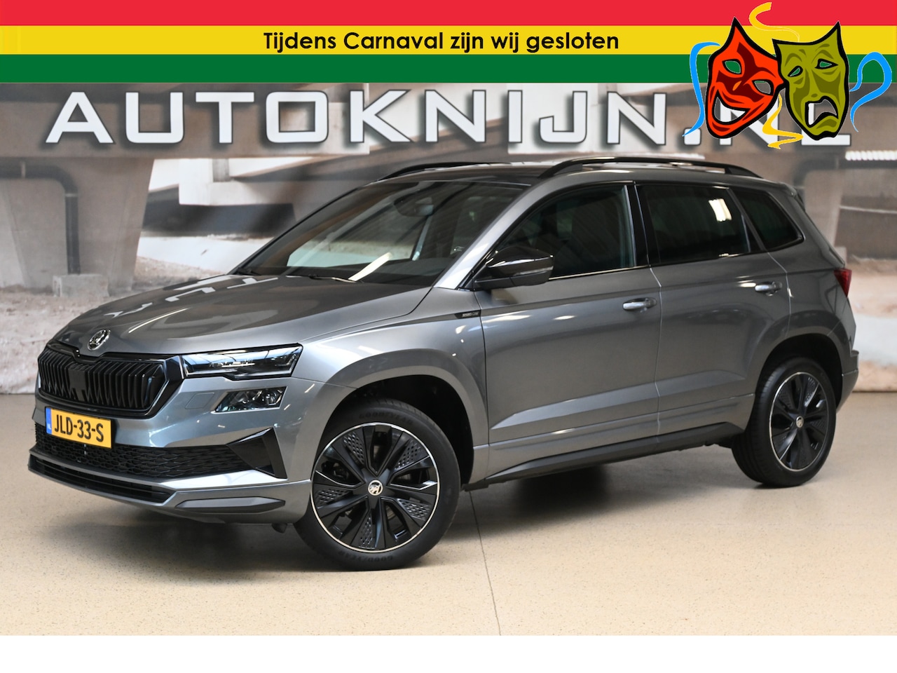 Skoda Karoq - 1.5 TSI 150pk Sportline Business | ACC | Matrix LED | Keyless | 100% (Dealer) onderhouden - AutoWereld.nl