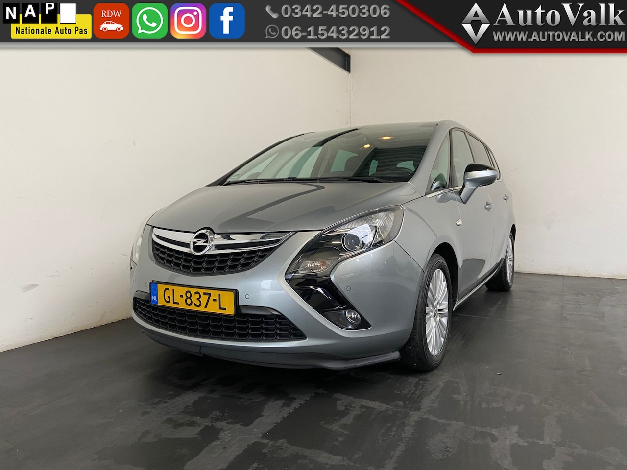 Opel Zafira Tourer - 1.4 Business+ 7p. - AutoWereld.nl