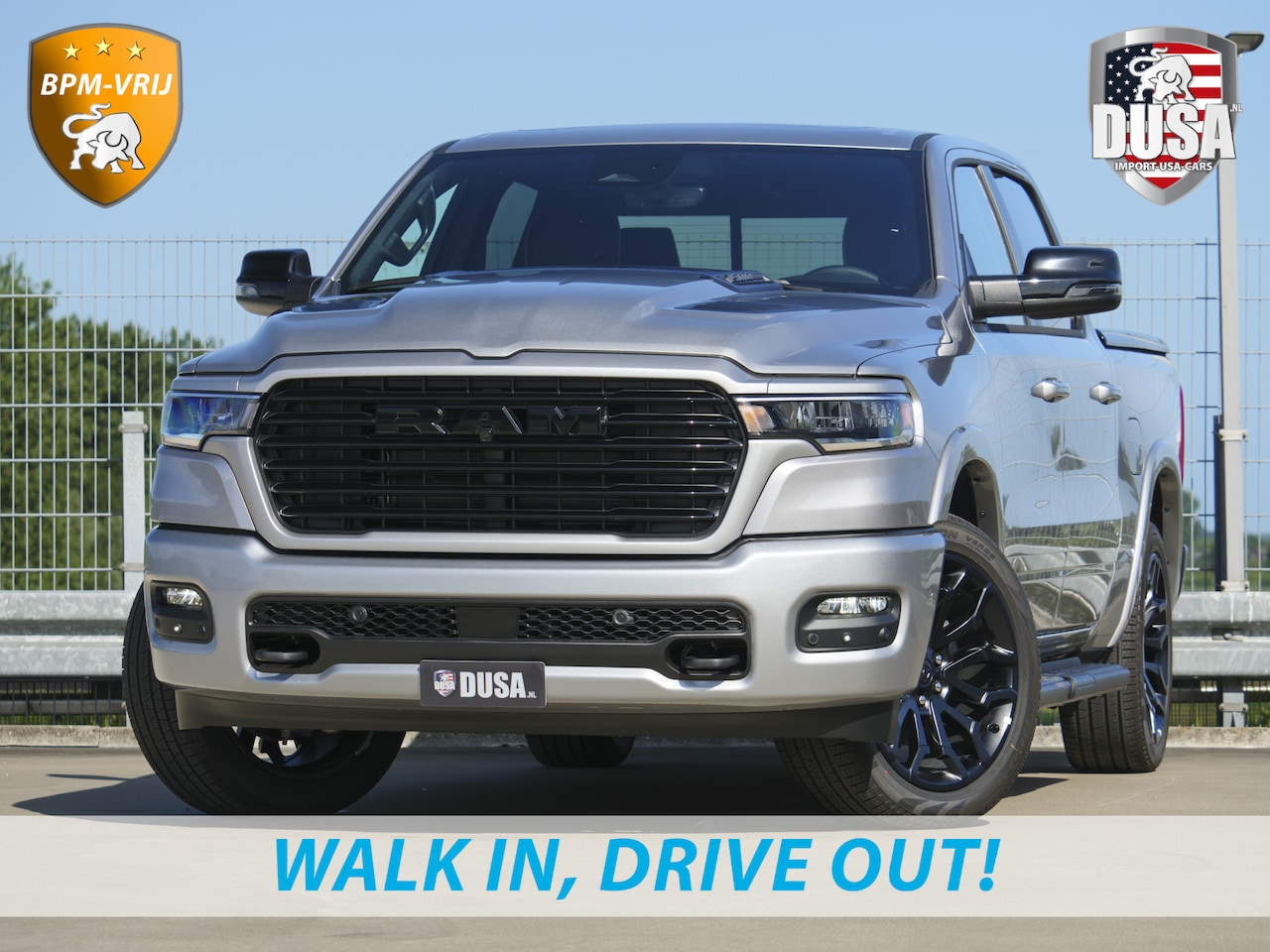 Dodge Ram 1500 - | Laramie | Sport | 3.0L I6 Hurricane | Crew Cab | 4X4 | BPM-VRIJ | Panorama | Billet Silv - AutoWereld.nl