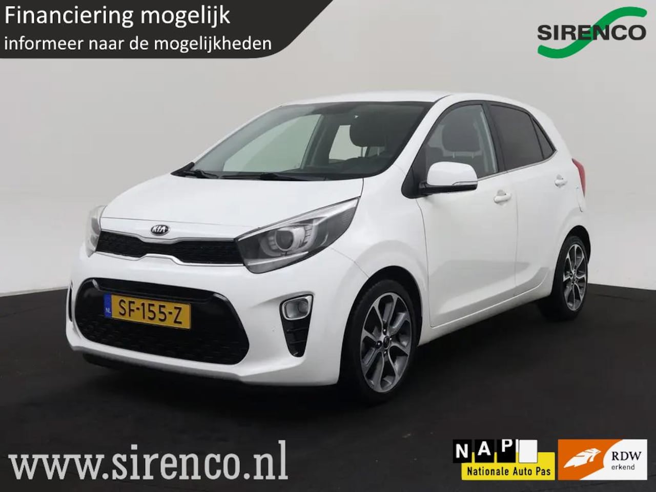 Kia Picanto - 1.0 CVVT Design Edition | leder | climate & cruise control | Apple carplay & Android Auto - AutoWereld.nl