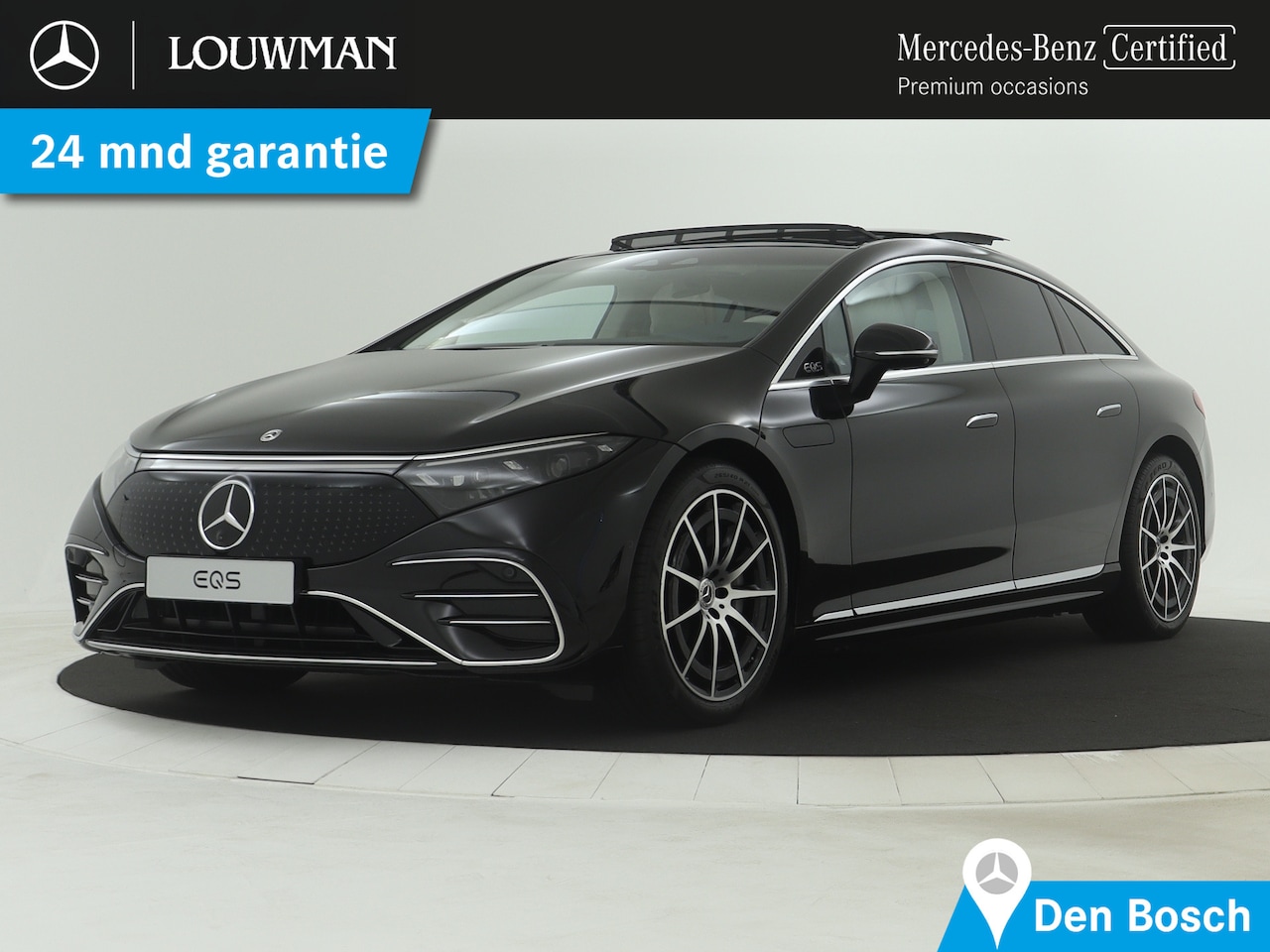 Mercedes-Benz EQS - 450+ AMG-Line | Hyperscreen | Burmester Sound | Panorama Schuifdak | Digital Light | Memor - AutoWereld.nl