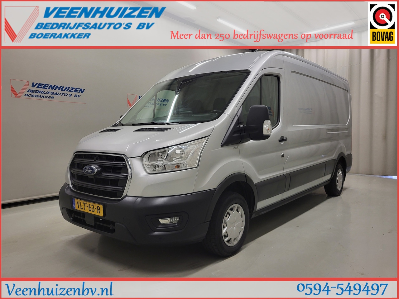 Ford Transit - 2.0TDCI 130pk L3/H2 Trekhaak Euro 6! - AutoWereld.nl