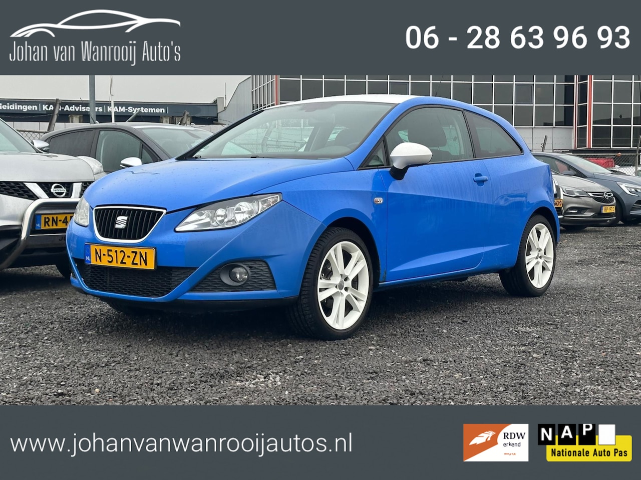 SEAT Ibiza SC - 1.4 Reference/CLIMA/CRUISE/INRUILKOOPJE! - AutoWereld.nl